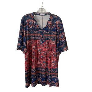 Women's Floral Print Tunic